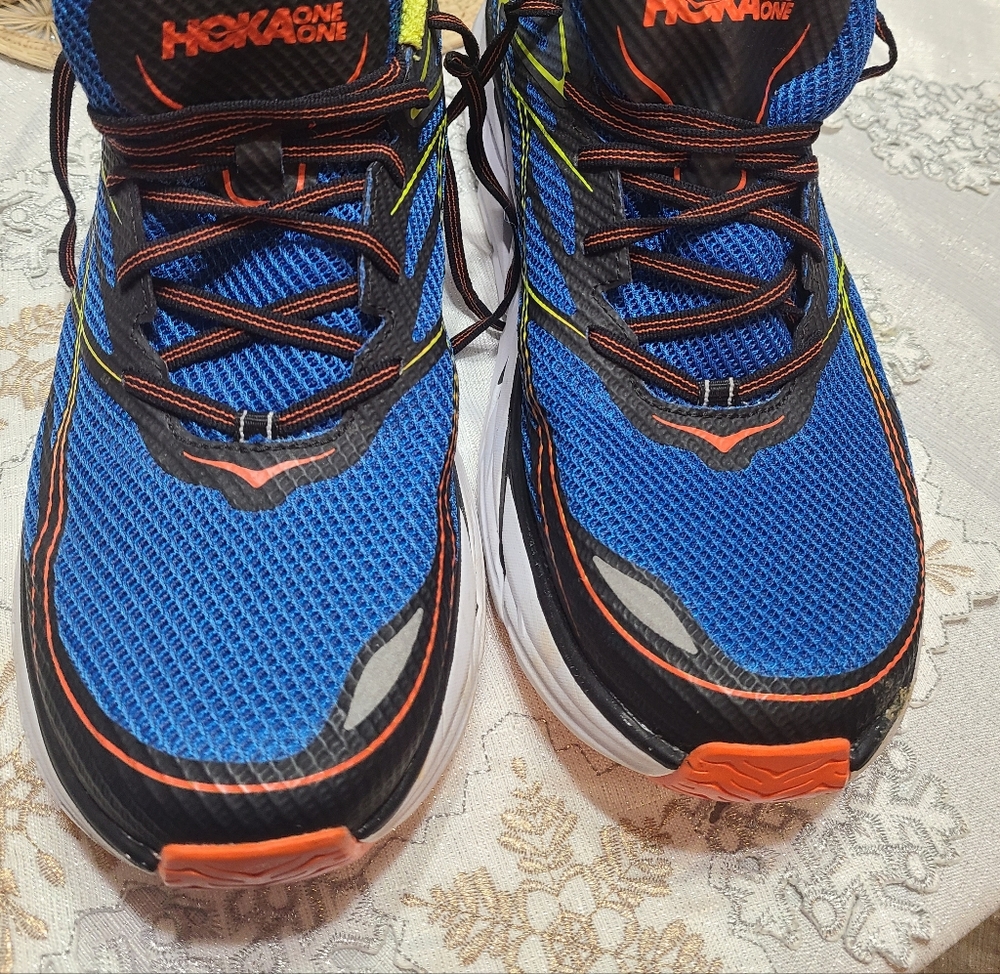 Hoka One One Blue Running Shoes